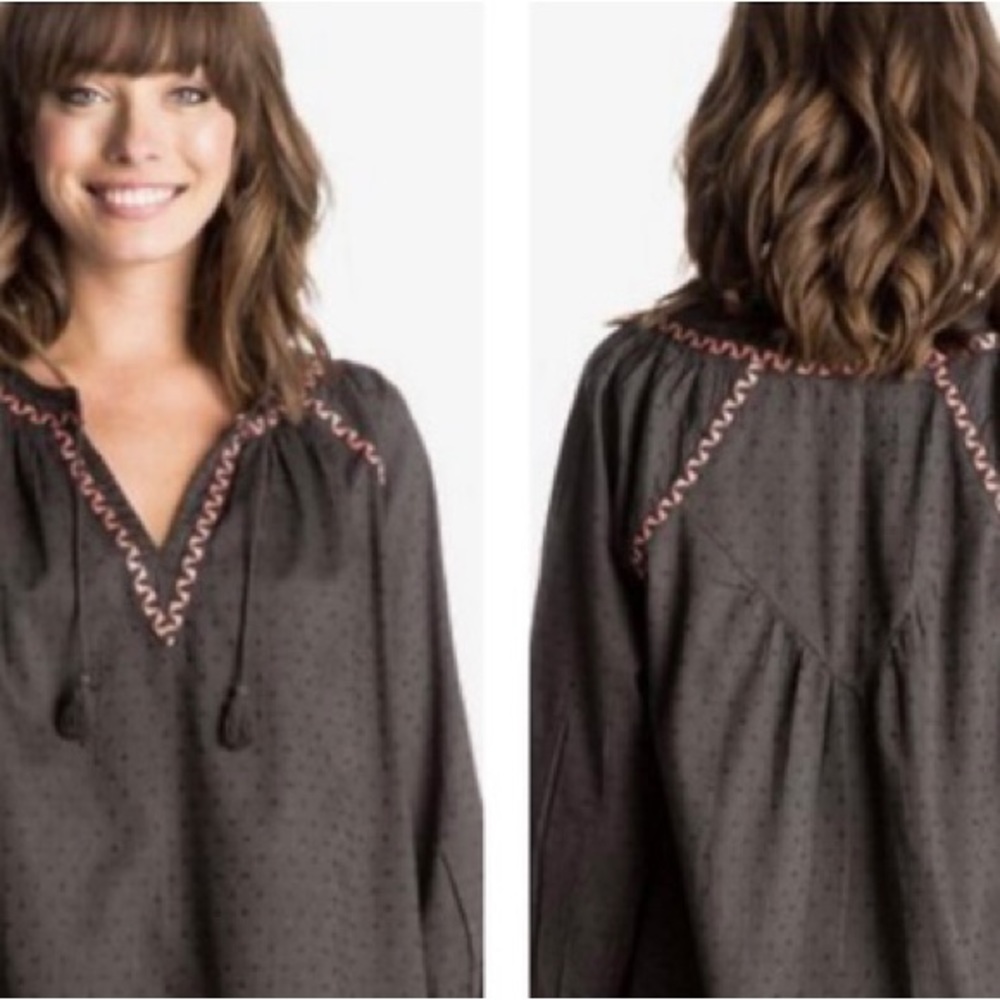 Roxy Sound System Boho Style Swim Suit Cover-up/Lounge Dress Size Medium